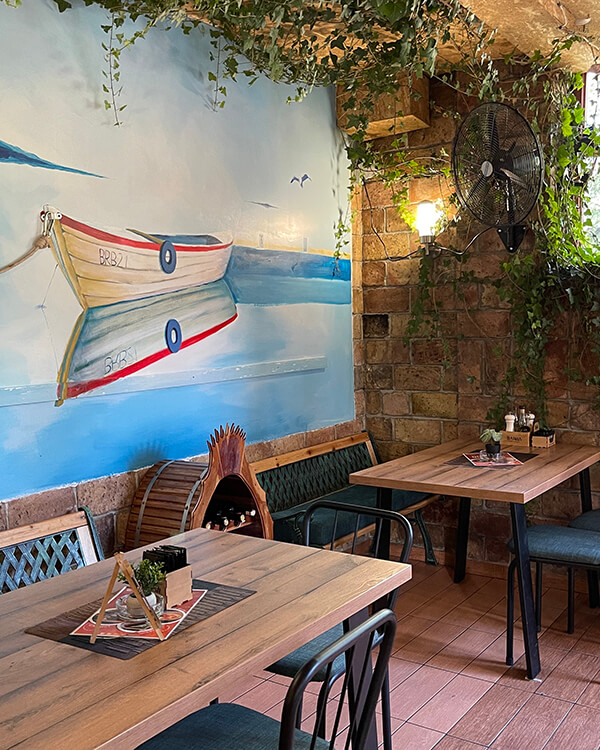 Barba restaurant Sarajevo binnen