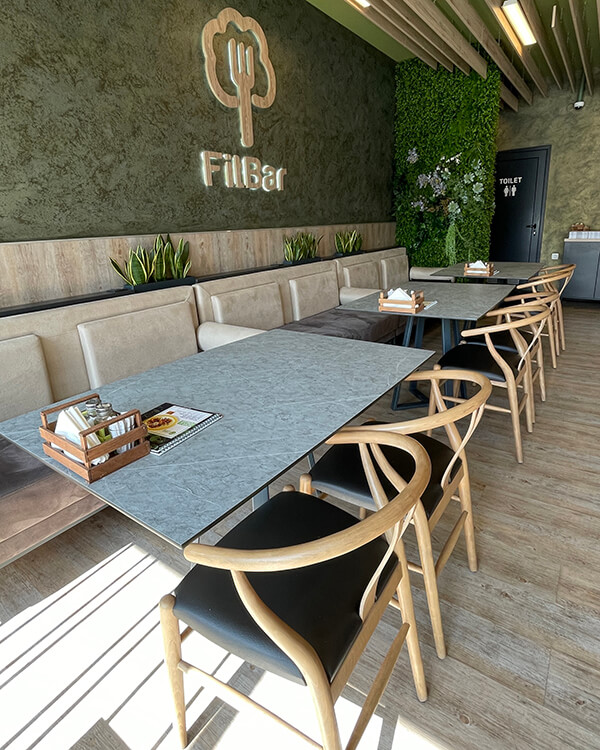 FitBar restaurant Mostar interieur