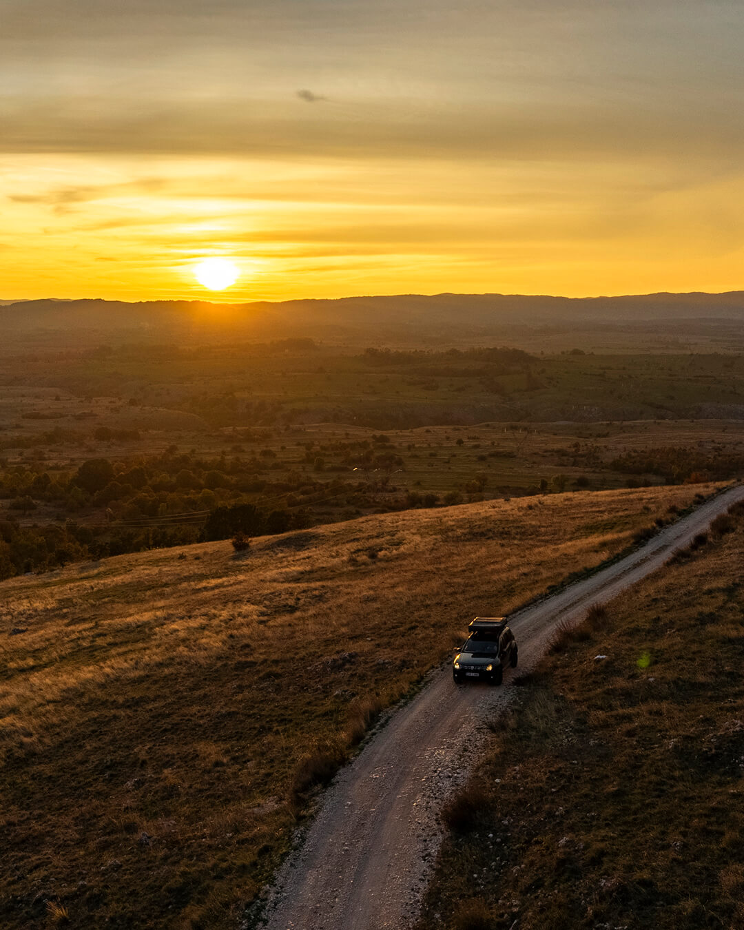 SUV roadtrip met daktent